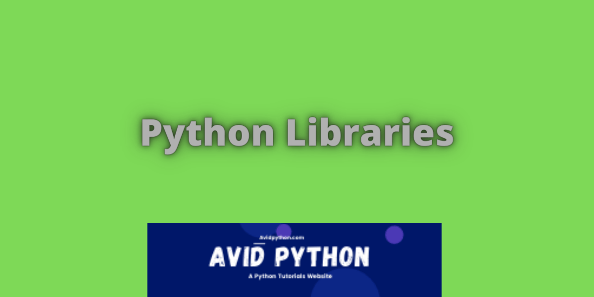 python-libraries-avid-python